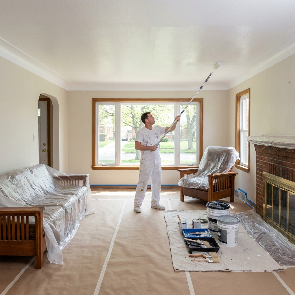 Ceiling painting