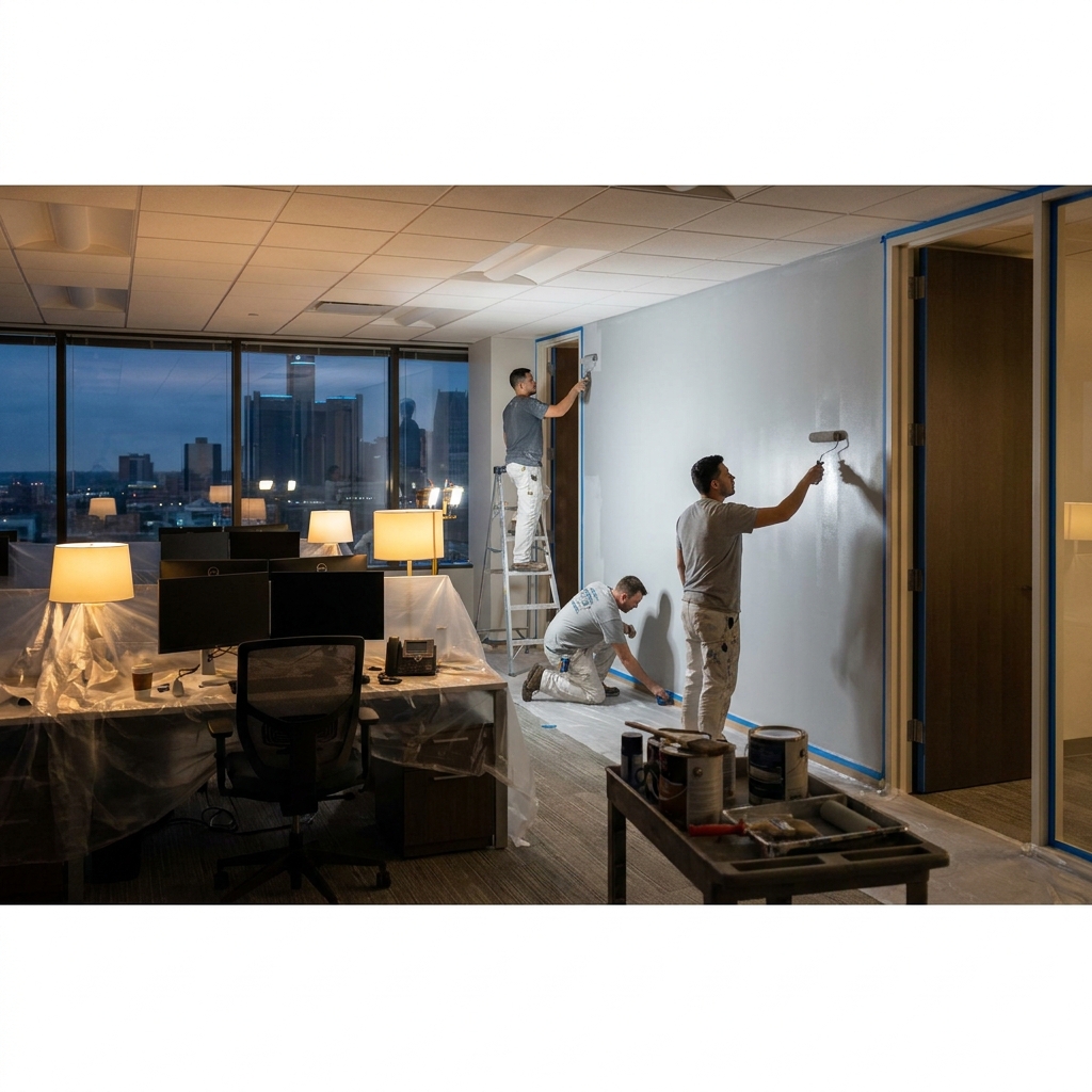 Commercial painting
