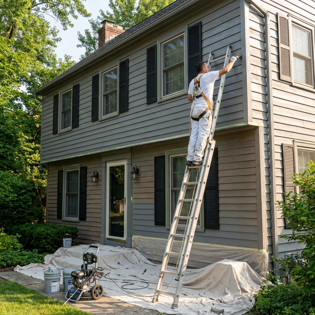 Exterior painting