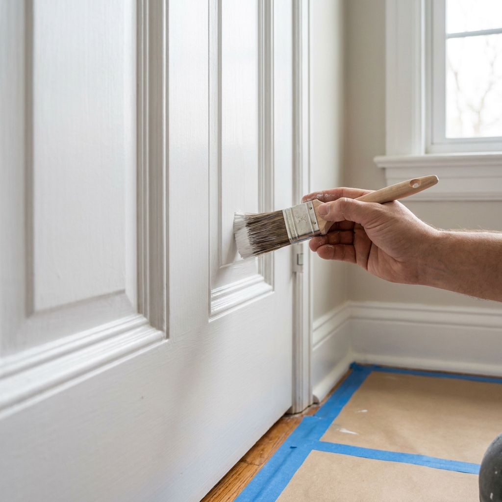 Trim & door painting